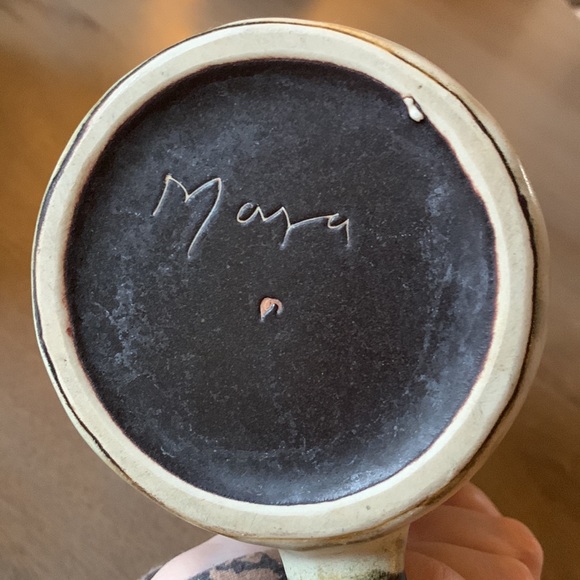 Mara Stoneware kokopelli flute player Mug - Picture 2 of 6